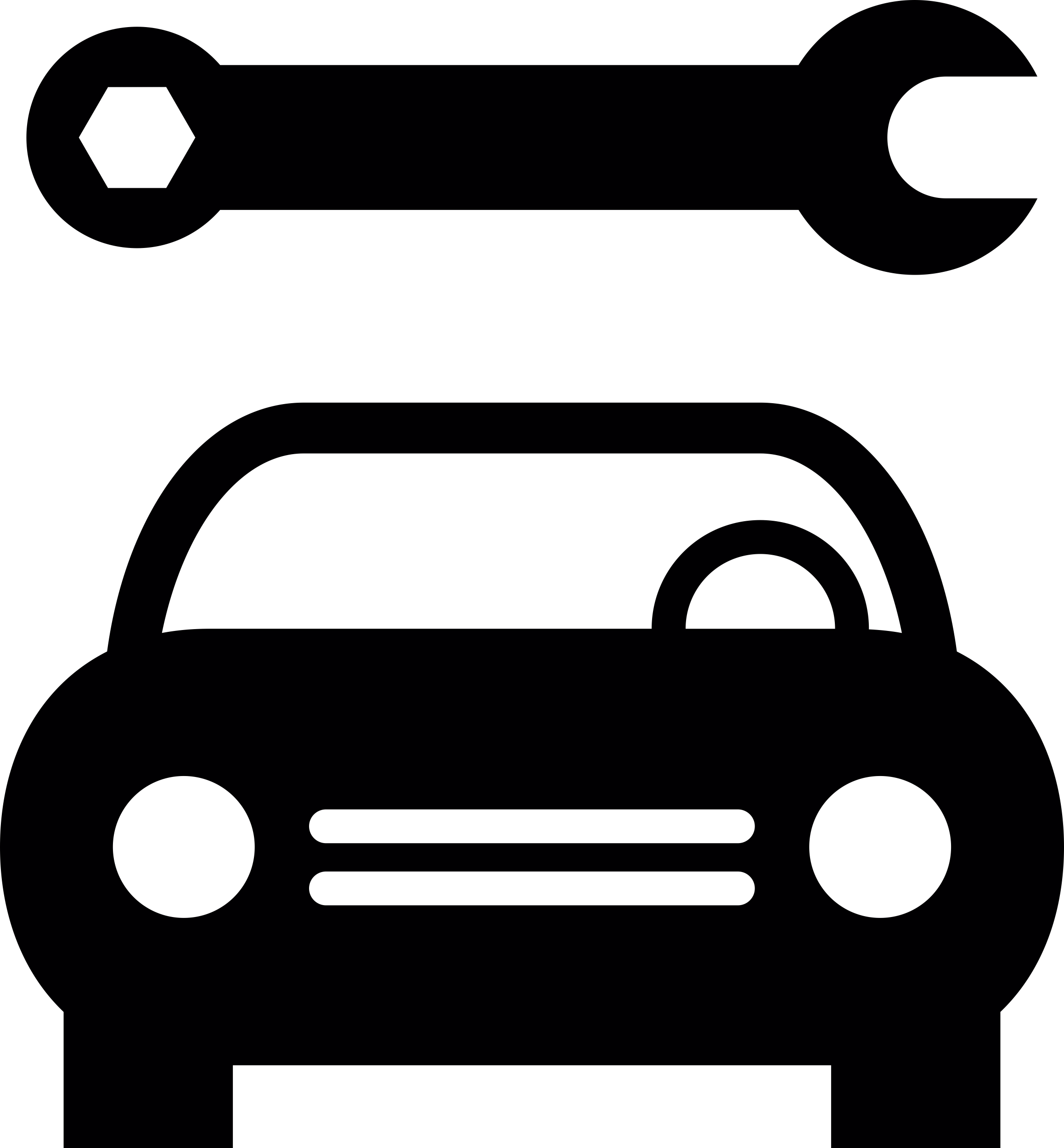 Car With Wrench Outline Icon Svg Set Free Vectors